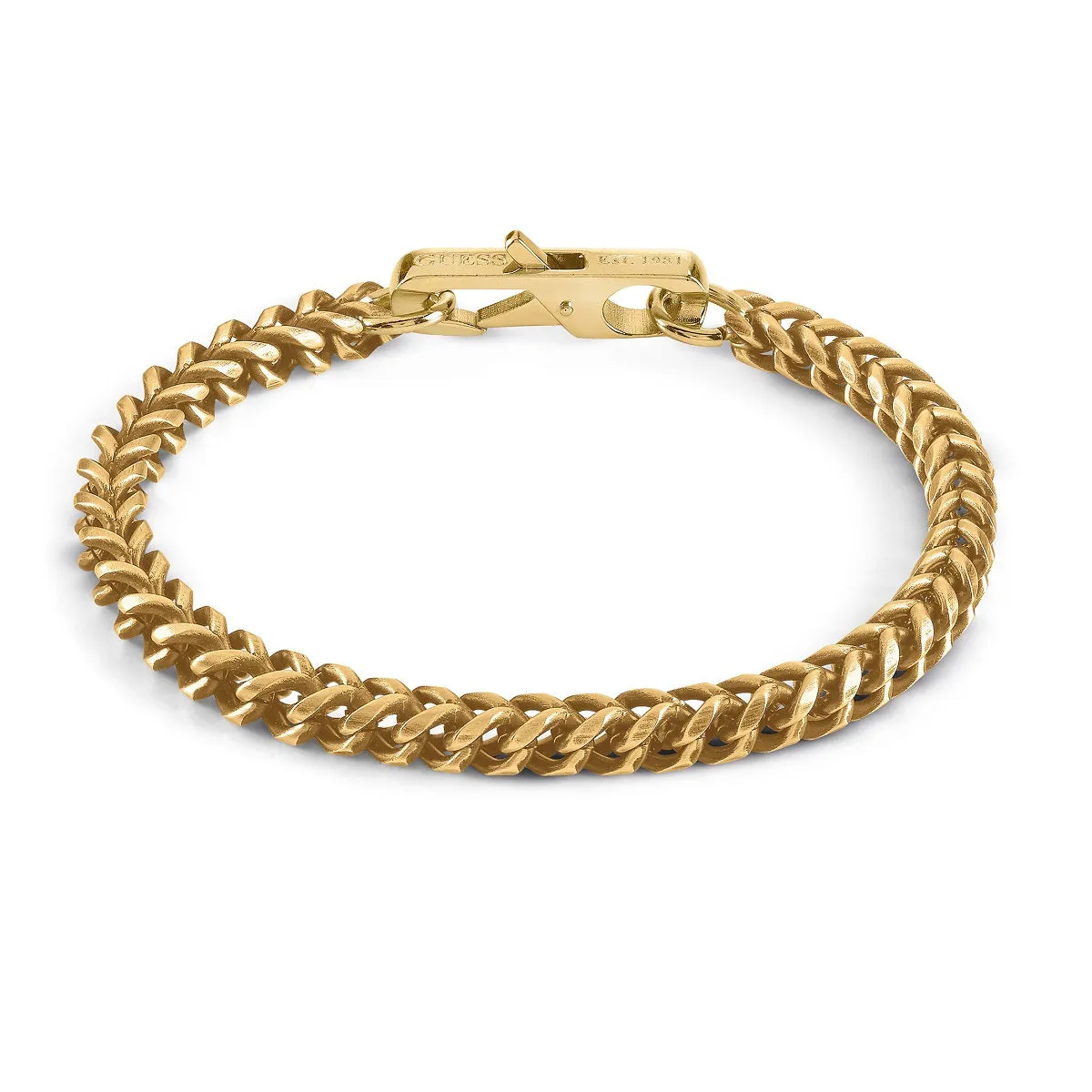 Bijoux Guess Bracelet pour Homme en Acier Inoxydable UMB01338YGL