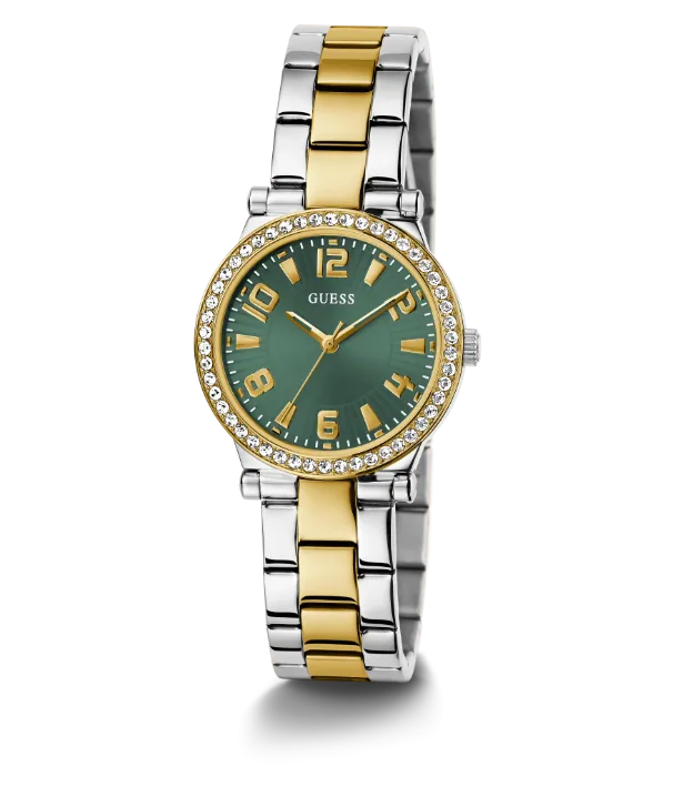 Montres Guess Bijoux Guess - Montre Analogique Femme Fawn Bicolore - GW0686L2 - 788354