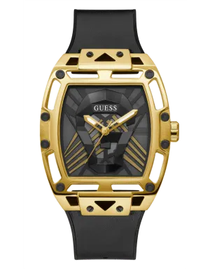 Montres Jewelry Guess Guess - Montre pour Hommes Phoenix Noir et Or - GW0500G1 - 785679