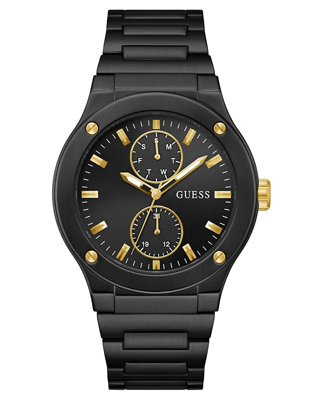 Montres Jewelry Guess - Montre Guess à finition brossée noire - GW0795G3 - 788635