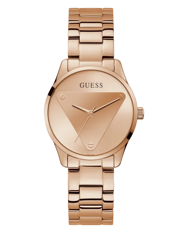Montres Jewelry Guess Guess - Monture en or rose avec logo emblème pour femme - GW0485L2 - 785669