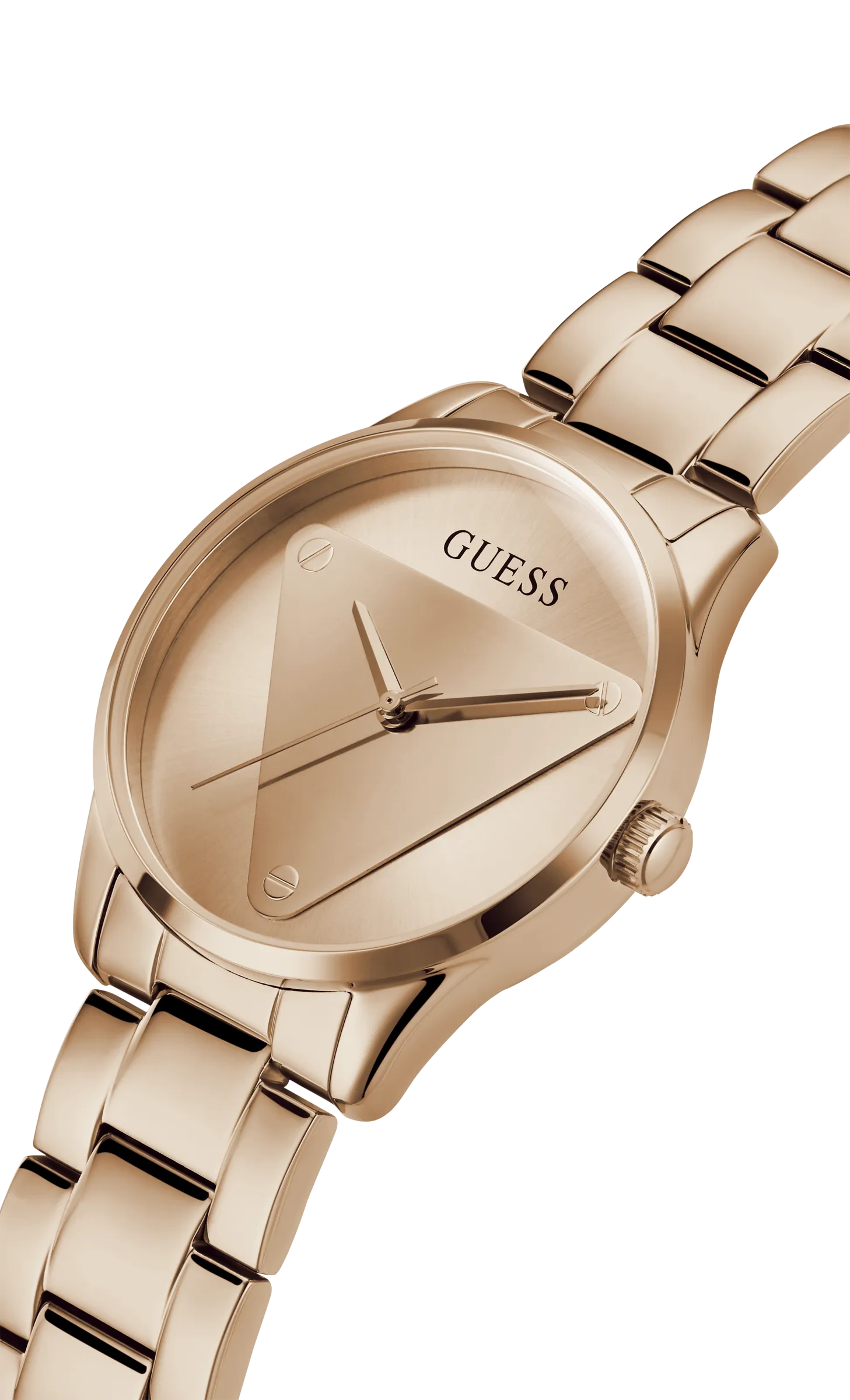 Montres Jewelry Guess Guess - Monture en or rose avec logo emblème pour femme - GW0485L2 - 785669