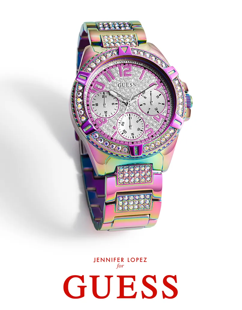 Montres Jewelry Guess Guess - Montre Frontier Iridescente pour Femme - GW0044L1 - 781406