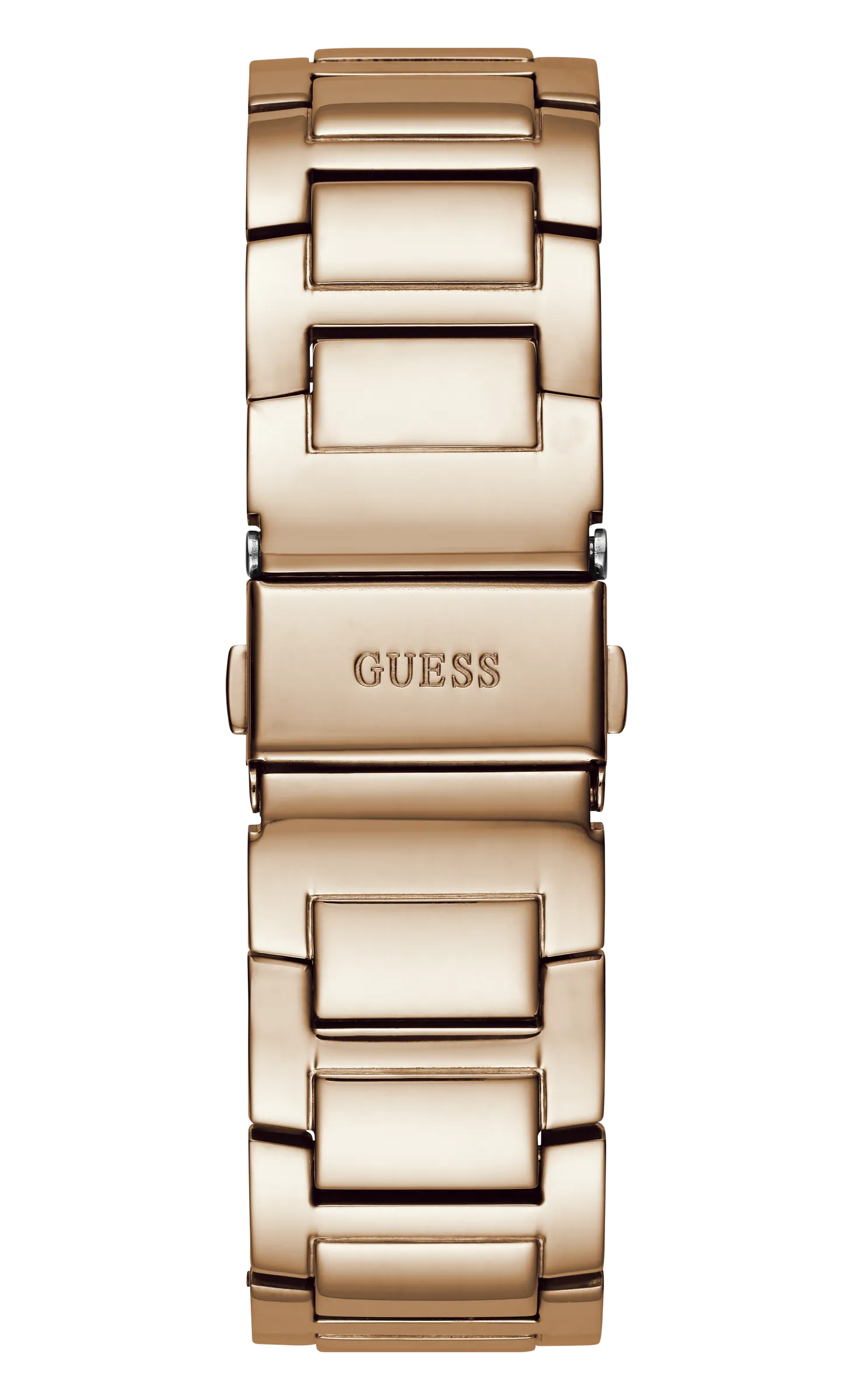 Montres Jewelry Guess Guess - Montre pour Femmes Queen en Ton Or Rose avec Cristaux - GW0464L3 - 785663