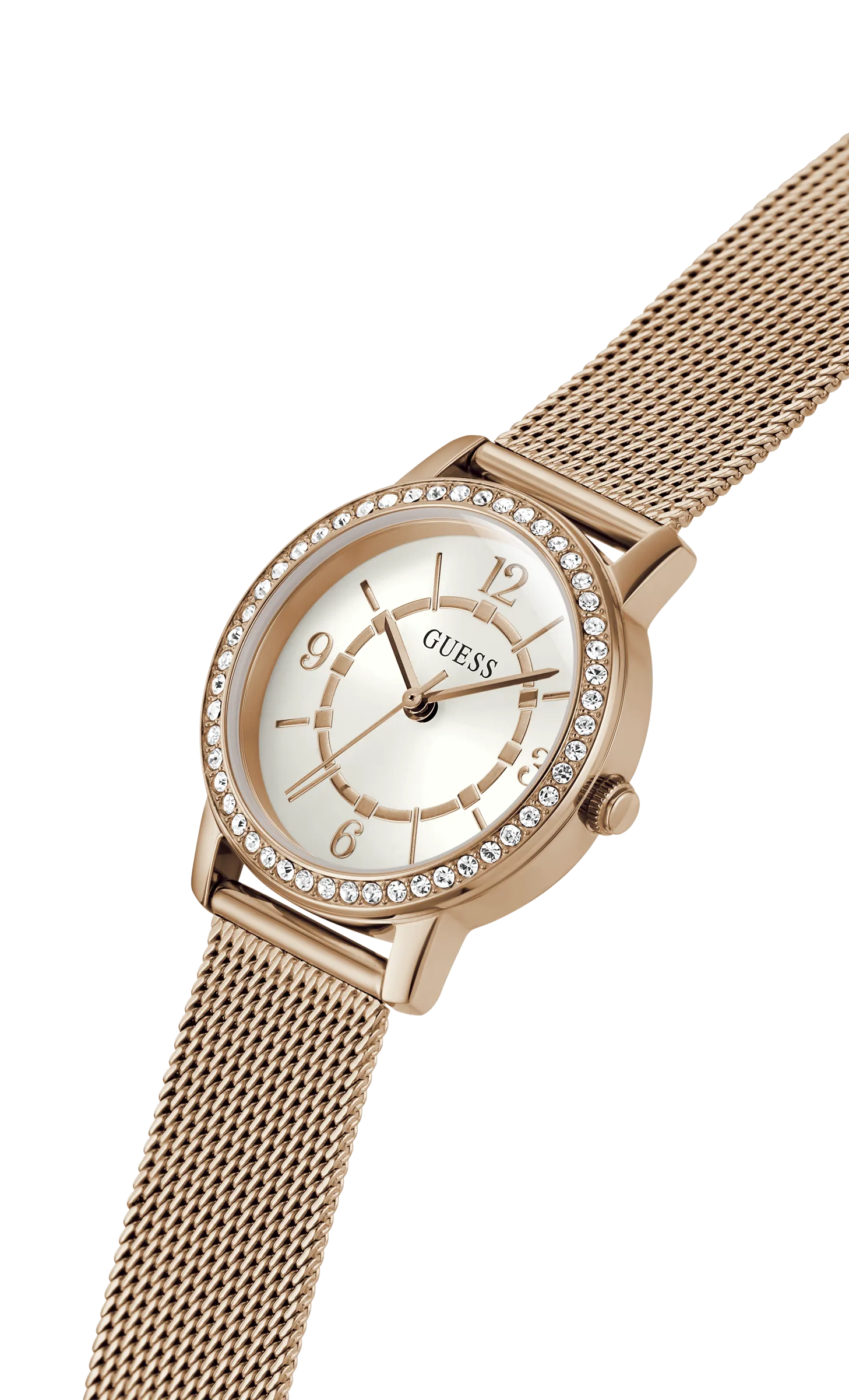 Montres Guess Bijoux Guess - Montre Analogique pour Femmes en Ton Or Rose - GW0534L3 - 787719