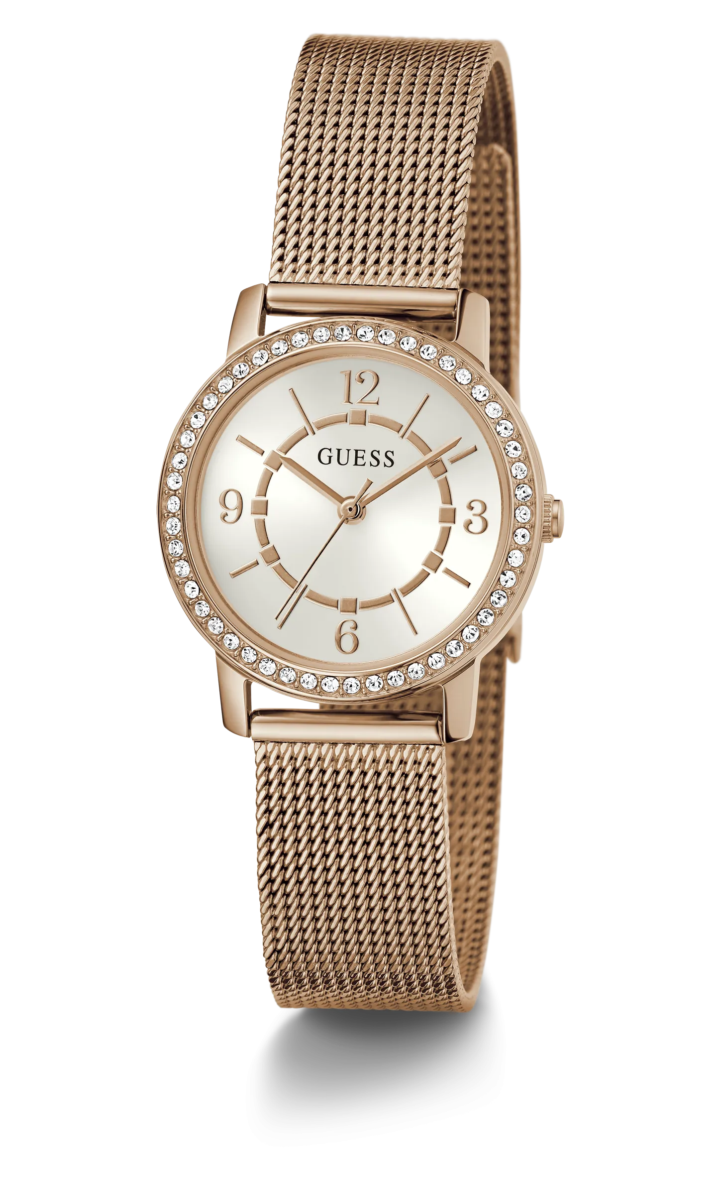 Montres Guess Bijoux Guess - Montre Analogique pour Femmes en Ton Or Rose - GW0534L3 - 787719