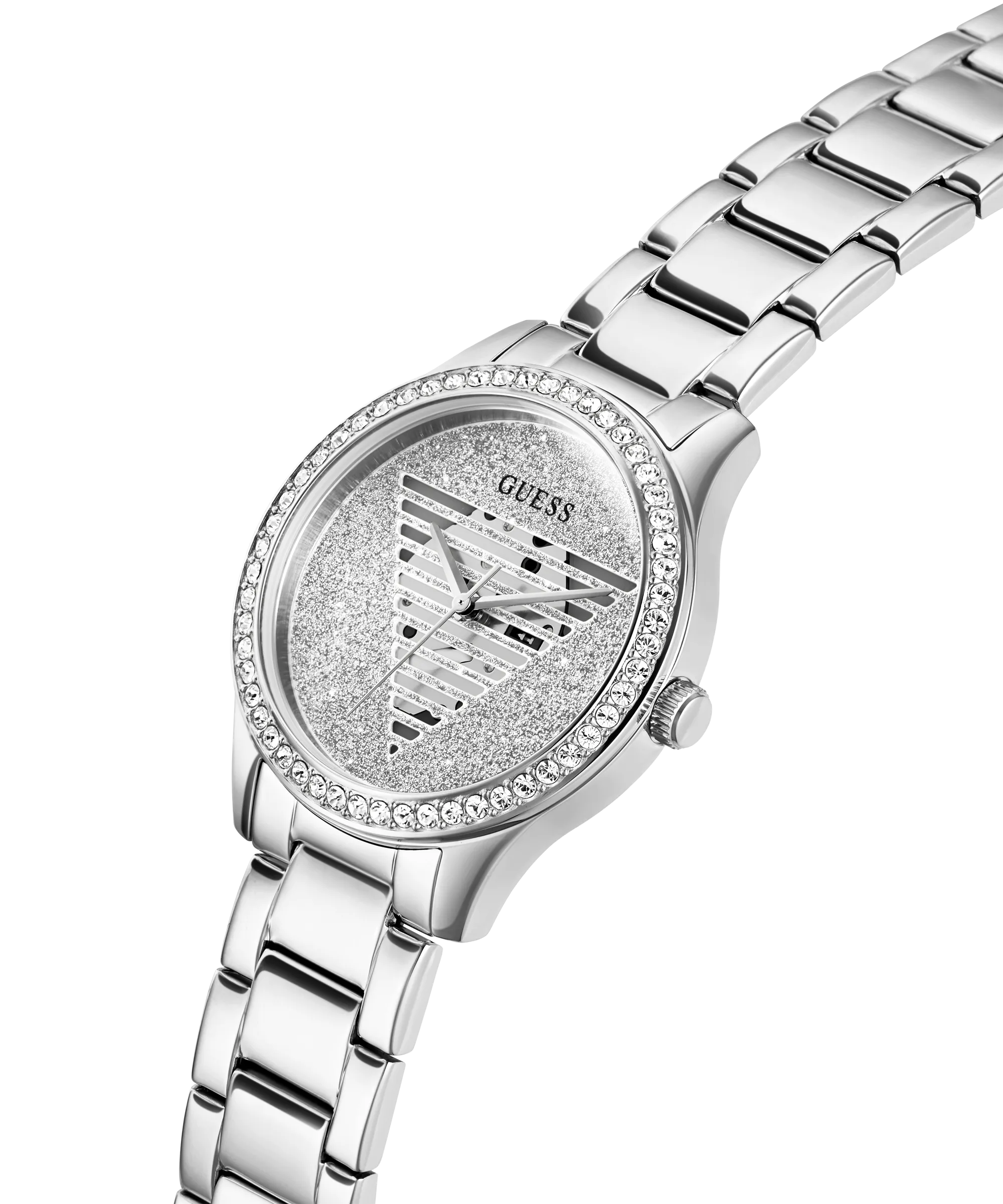Montres Guess Bijoux Guess - Montre Analogique pour Femmes en Ton Argenté - GW0605L1 - 787720