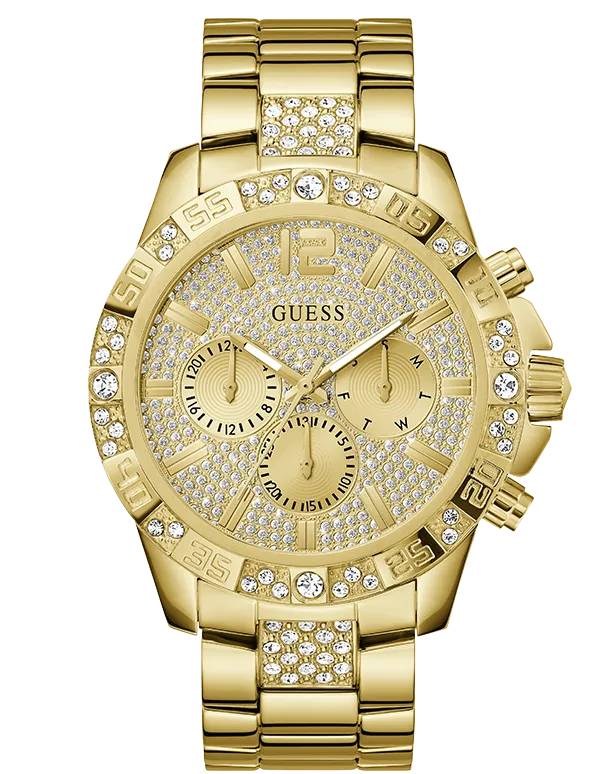 Montres Jewelry Guess Guess - Montre Majestic en or poli - GW0796G2 - 788638