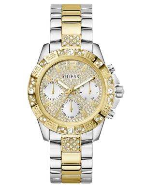 Montres Jewelry Guess Guess - Montre Majesty Polie Bicolore - GW0771L3 - 788627