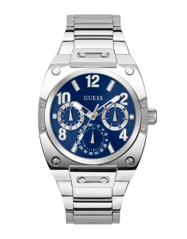 Montres Jewelry Guess Guess - Montre Multifonction pour Homme en Ton Argent - GW0624G1 - 787723