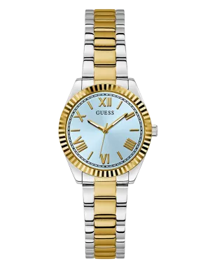 Montres Jewelry Guess - Mini Luna Bicolore Montre Analogique pour Femme - GW0687L4 - 788155