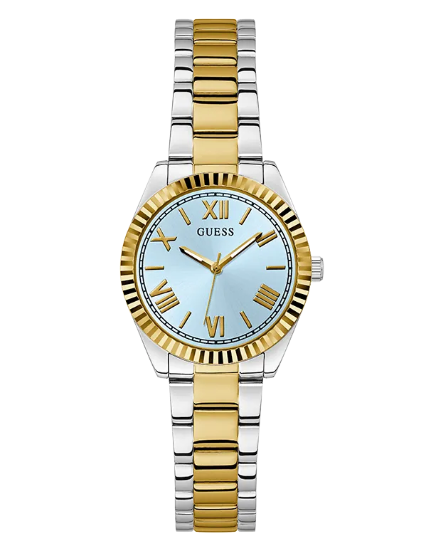 Montres Jewelry Guess - Mini Luna Bicolore Montre Analogique pour Femme - GW0687L4 - 788155