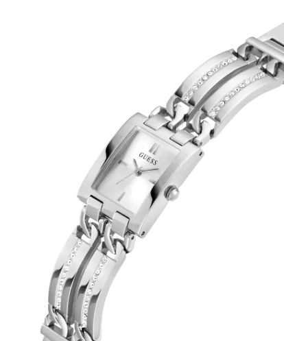 Montres Jewelry Guess - Modèle Id Cadran Argenté Montre Analogique pour Femmes - GW0668L1 - 788148