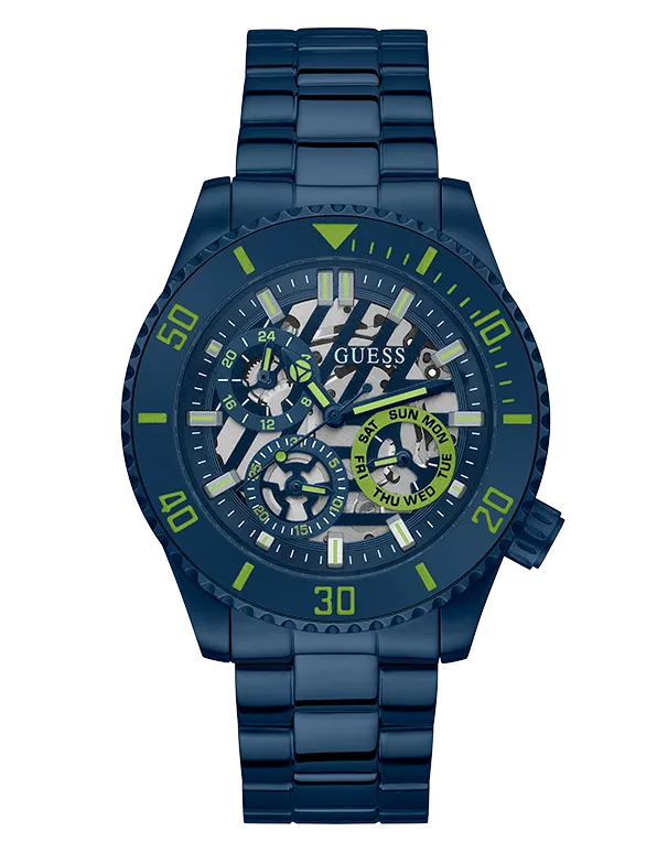 Montres Jewelry Guess Guess - Montre Axle Midnight Navy - GW0488G4 - 786534