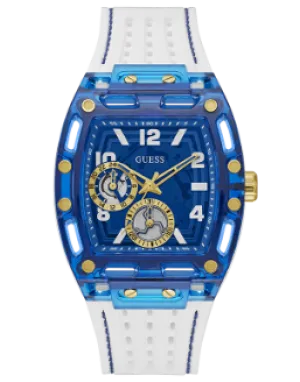 Montres Guess - Montre analogique pour hommes Phoenix Bleu et Blanc - GW0499G6 - 788319