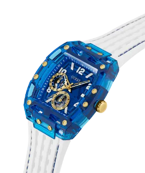 Montres Guess - Montre analogique pour hommes Phoenix Bleu et Blanc - GW0499G6 - 788319