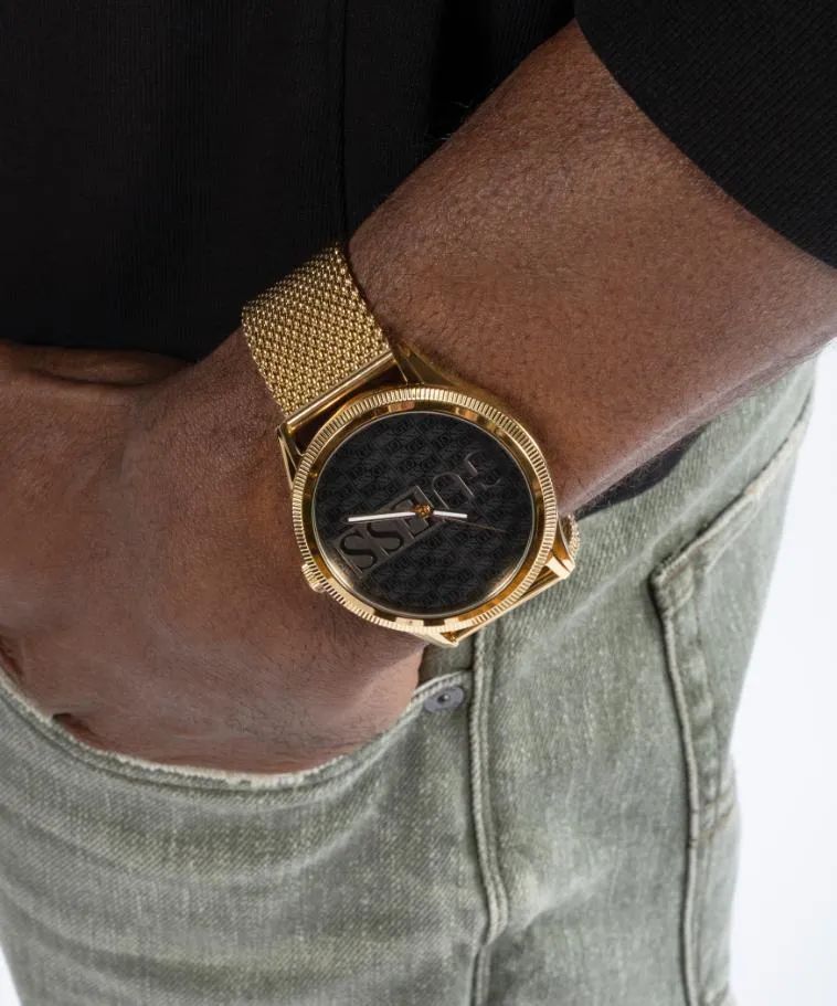 Montres Guess Bijoux Guess - Réputation Montre Analogique pour Homme en Ton Or - GW0710G2 - 788159