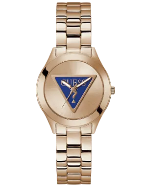 Montres Jewelry Guess Guess - Montre analogique pour femme à trois plaques en ton or rose - GW0675L3 - 788151