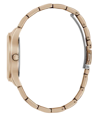 Montres Jewelry Guess Guess - Montre analogique pour femme à trois plaques en ton or rose - GW0675L3 - 788151