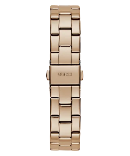 Montres Jewelry Guess Guess - Montre analogique pour femme à trois plaques en ton or rose - GW0675L3 - 788151