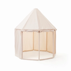 Kid's Concept Pavilion Tent Off White 122x122x142cm