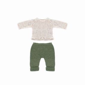Knit Doll Sweater and Pant Set - 12"