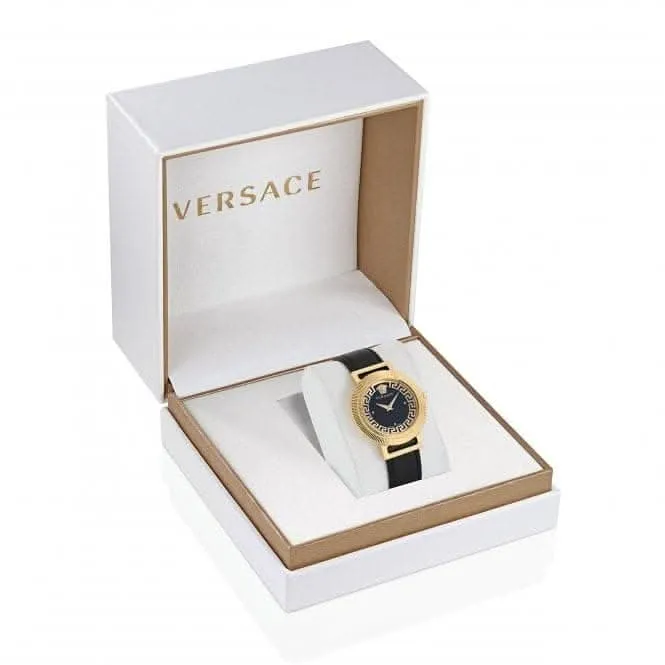 Montre Chic Greca pour Femme Ton Or et Noir VE3D00322
