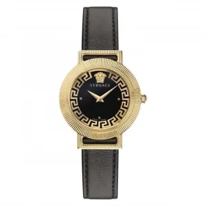Montre Chic Greca pour Femme Ton Or et Noir VE3D00322