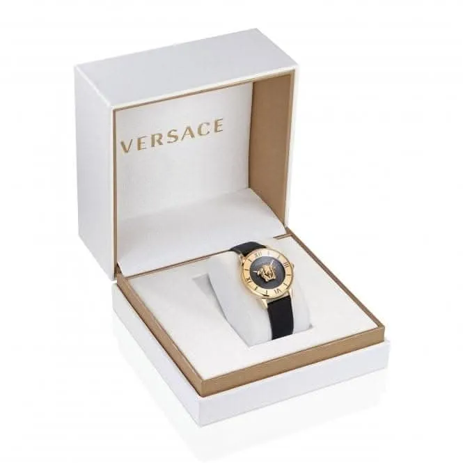 Montre La Medusa Ton Or et Noir pour Femme VE2R00122