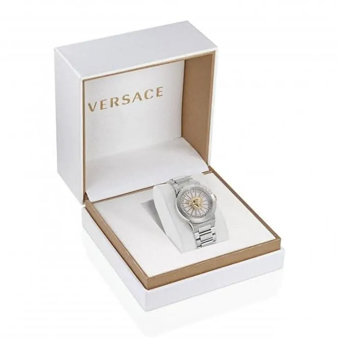 Montre Medusa Infinite Steel Blanc-Argent pour Femme VE3F00322