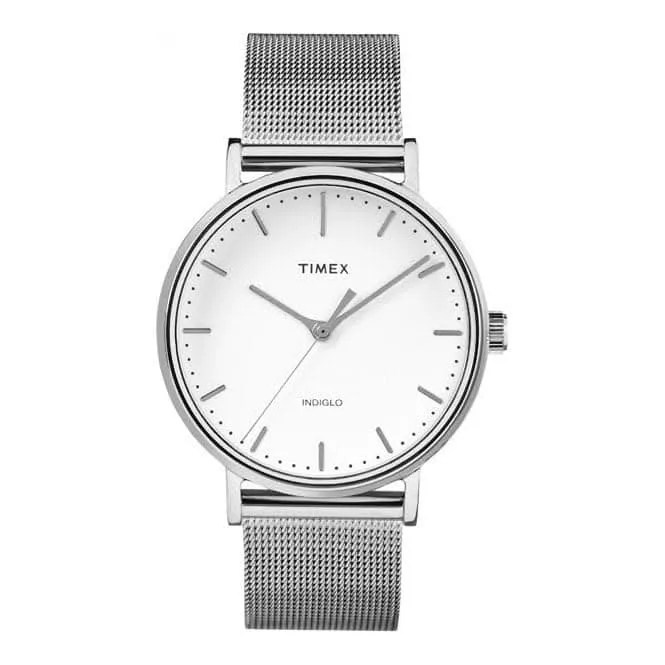 Montre à quartz analogique pour dames en ton argenté TW2R26600