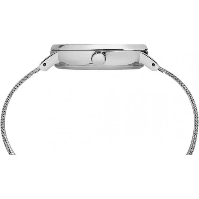 Montre à quartz analogique pour dames en ton argenté TW2R26600