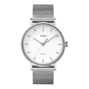 Montre à quartz analogique pour dames en ton argenté TW2R26600