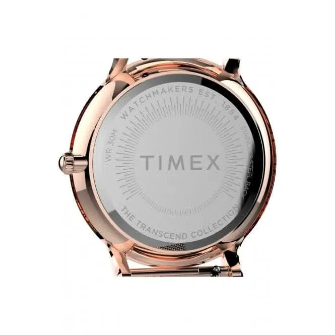 Montre pour femme Transcend en or rose TW2T73900