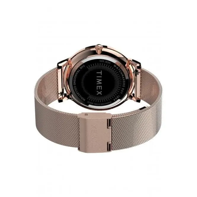 Montre pour femme Transcend en or rose TW2T73900