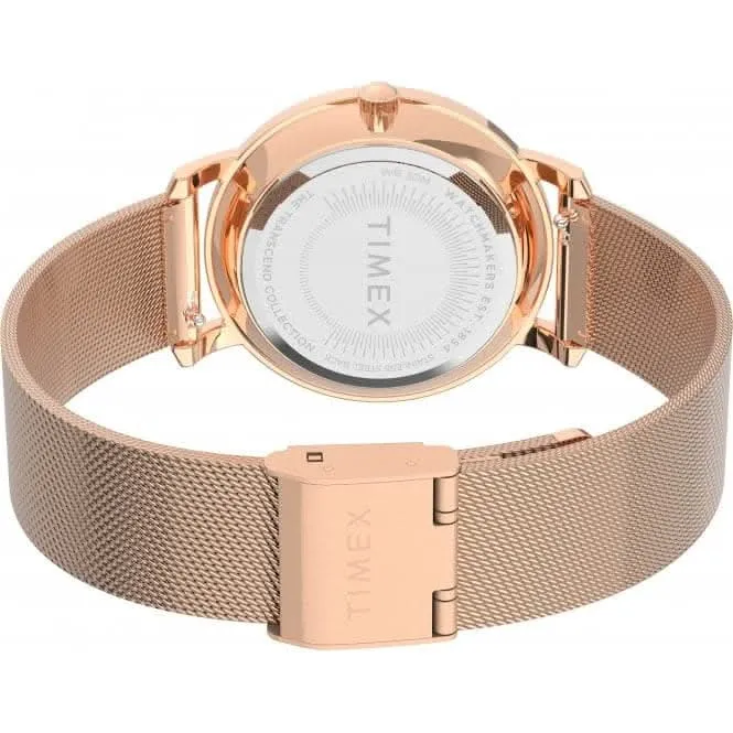 Montre pour femme Transcend en or rose TW2V52500