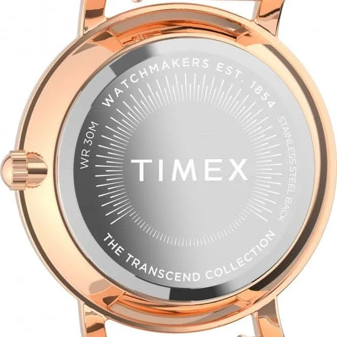 Montre pour femme Transcend en or rose TW2V52500
