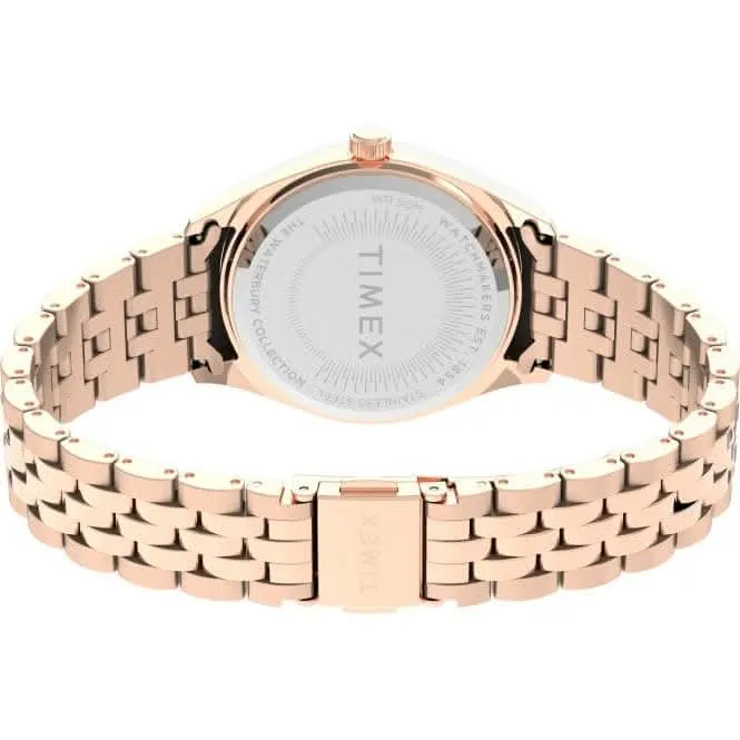 Montre pour femme Waterbury Legacy Boyfriend en or rose TW2U78400