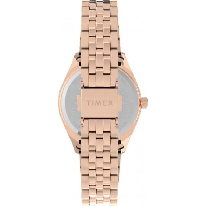 Montre pour femme Waterbury Legacy Boyfriend en or rose TW2U78400