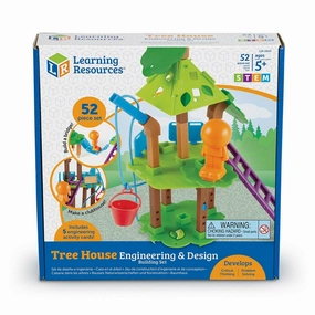 Learning Resources - Tree House Engineering and Design Building STEM Set