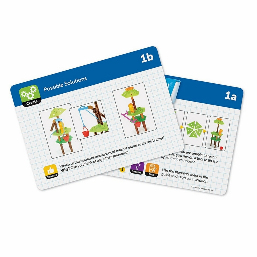 Learning Resources - Tree House Engineering and Design Building STEM Set