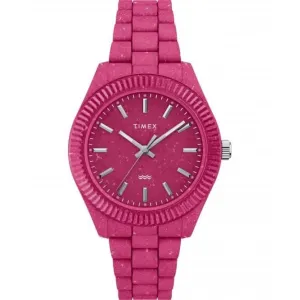 Montre-bracelet Legacy Ocean Pink en plastique recyclé TW2V77200