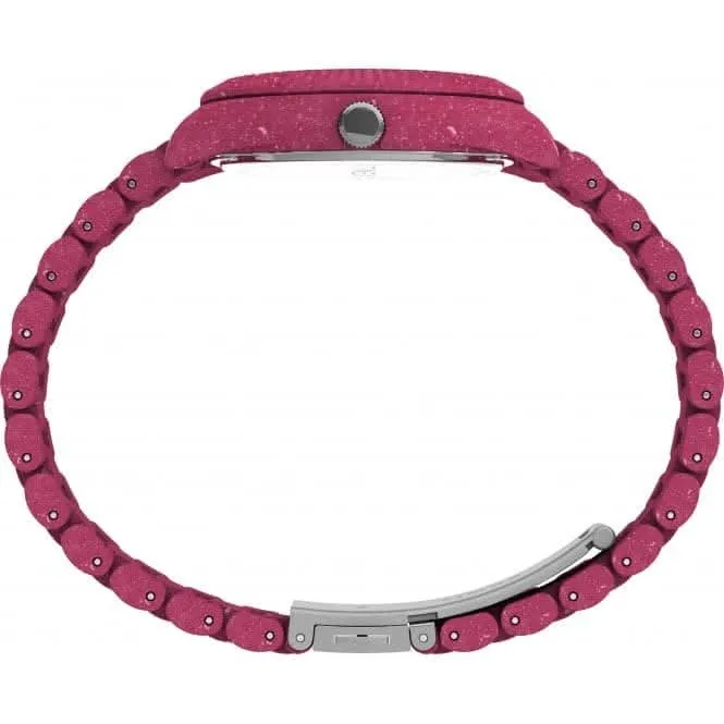 Montre-bracelet Legacy Ocean Pink en plastique recyclé TW2V77200