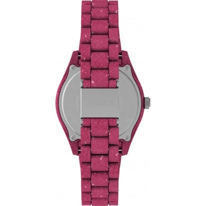 Montre-bracelet Legacy Ocean Pink en plastique recyclé TW2V77200