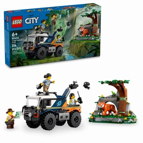 LEGO City Jungle Explorer Off-Road Truck Toy Building Set for Ages 6 and up 60426