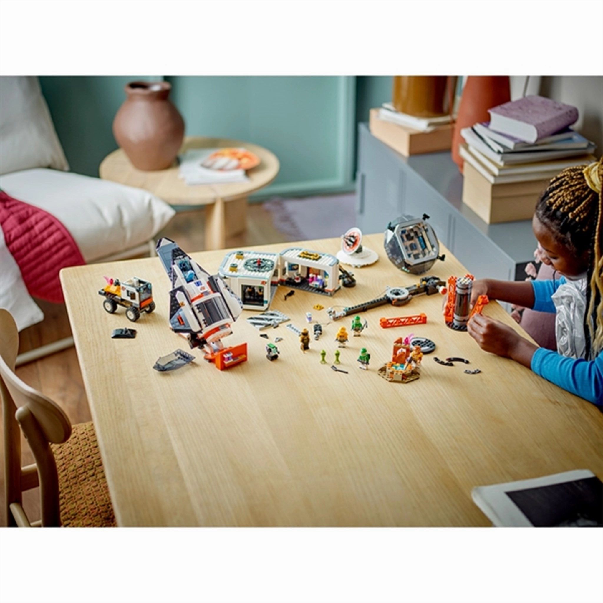 LEGO City Space Base and Rocket Launchpad