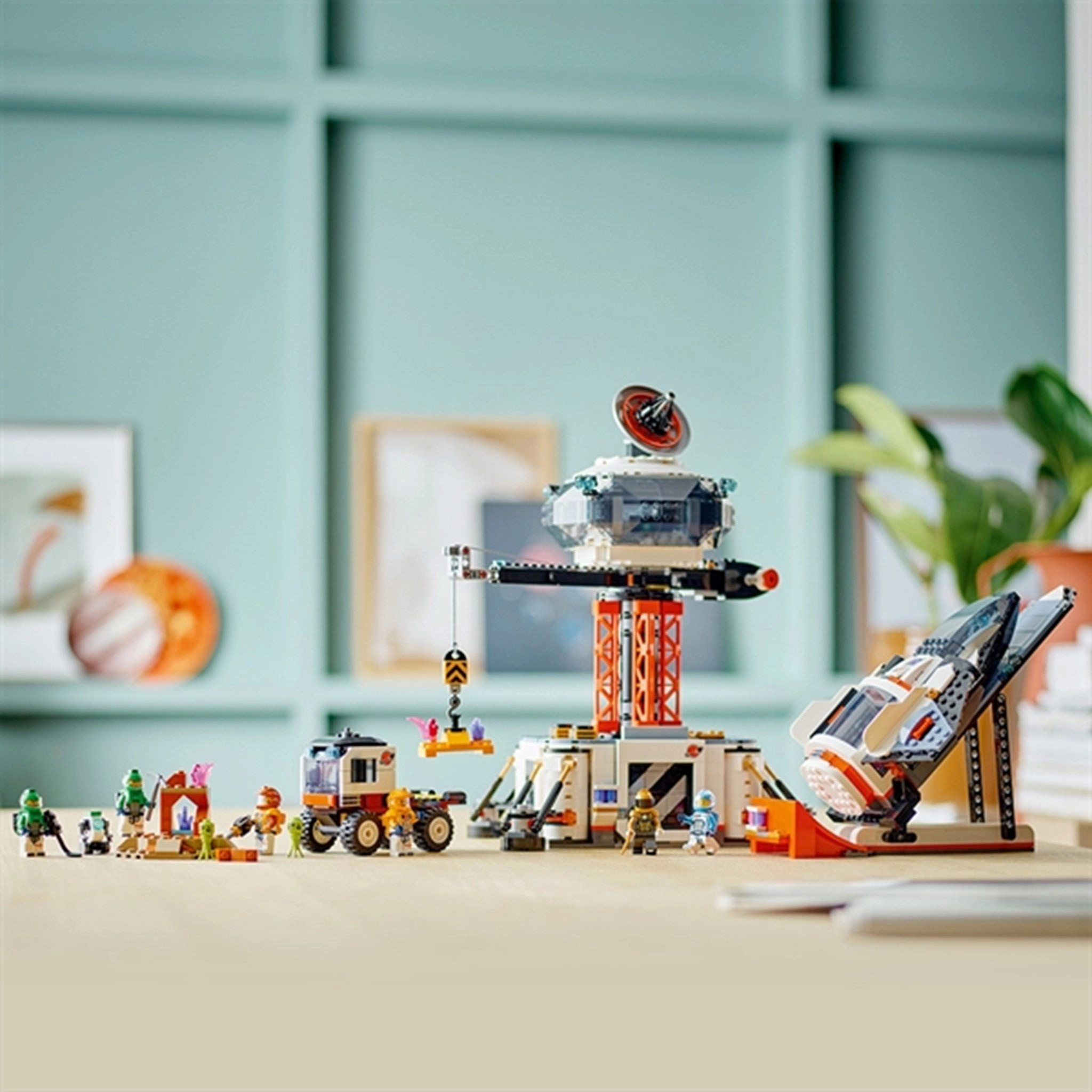 LEGO City Space Base and Rocket Launchpad
