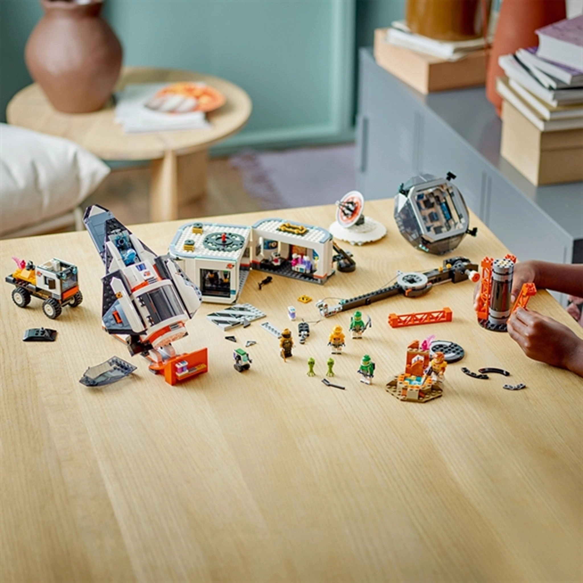 LEGO City Space Base and Rocket Launchpad
