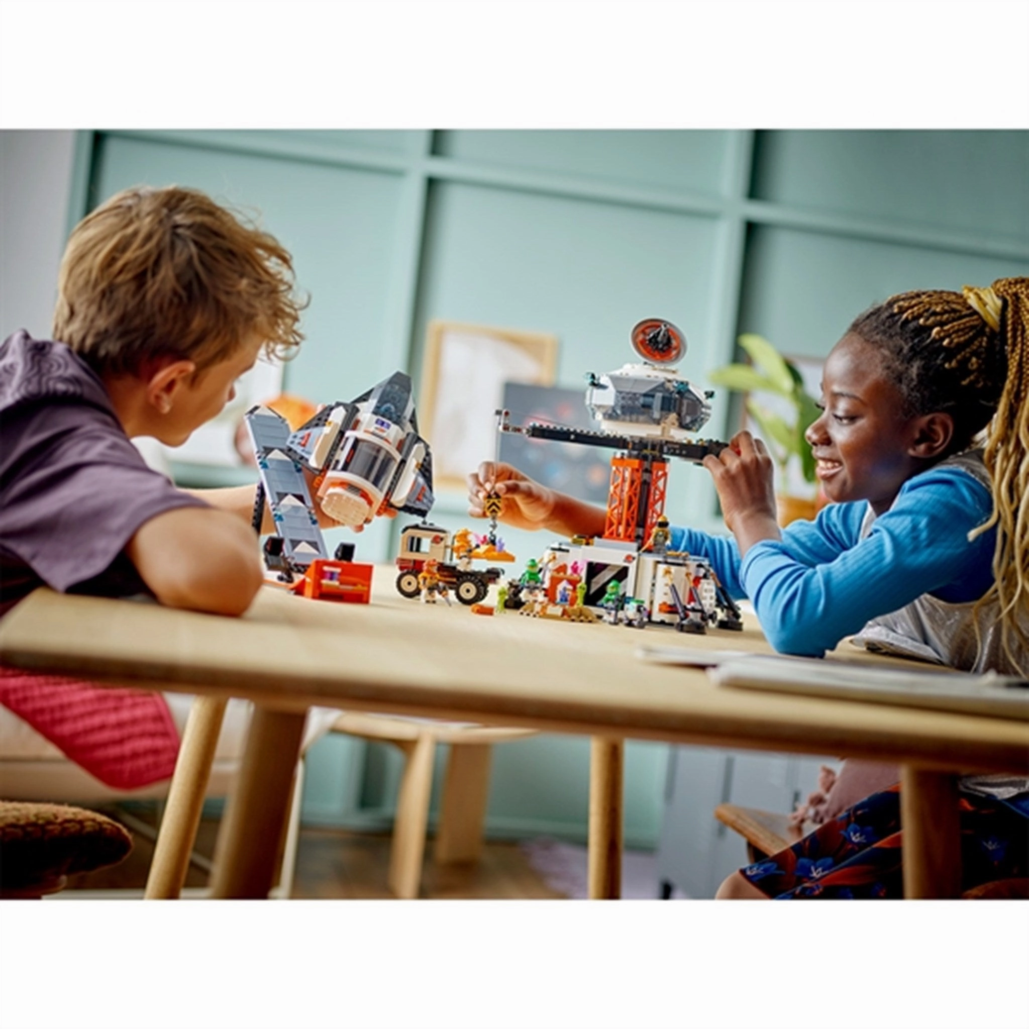 LEGO City Space Base and Rocket Launchpad