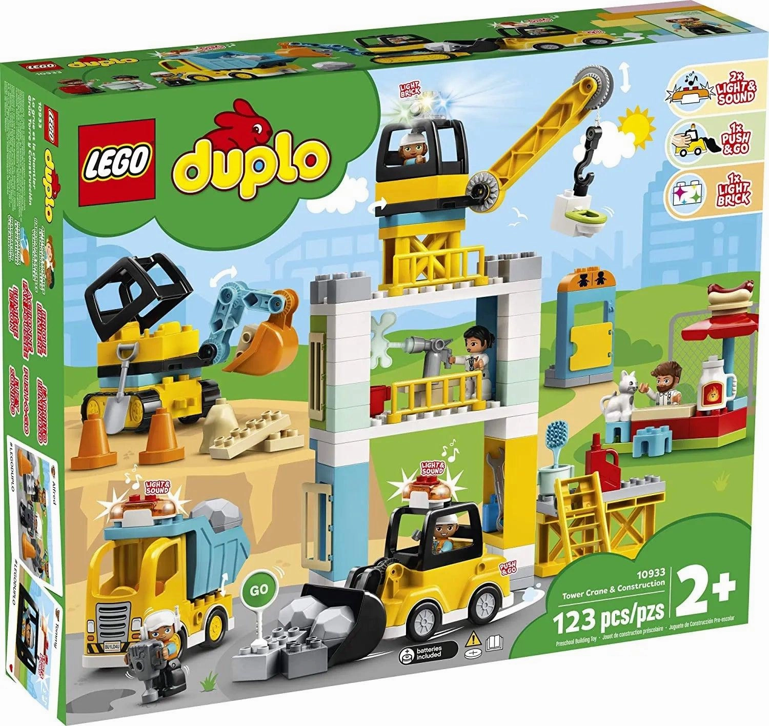 LEGO DUPLO 10933 Tower Crane & Construction